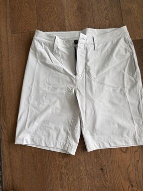 Zella Men's light blue Flat-Front Performance Shorts